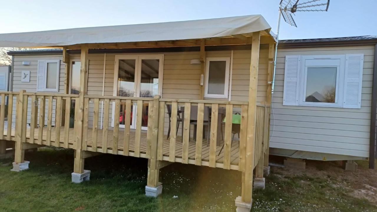 Mobilhome 6 Personnes Biville-sur-Mer エクステリア 写真